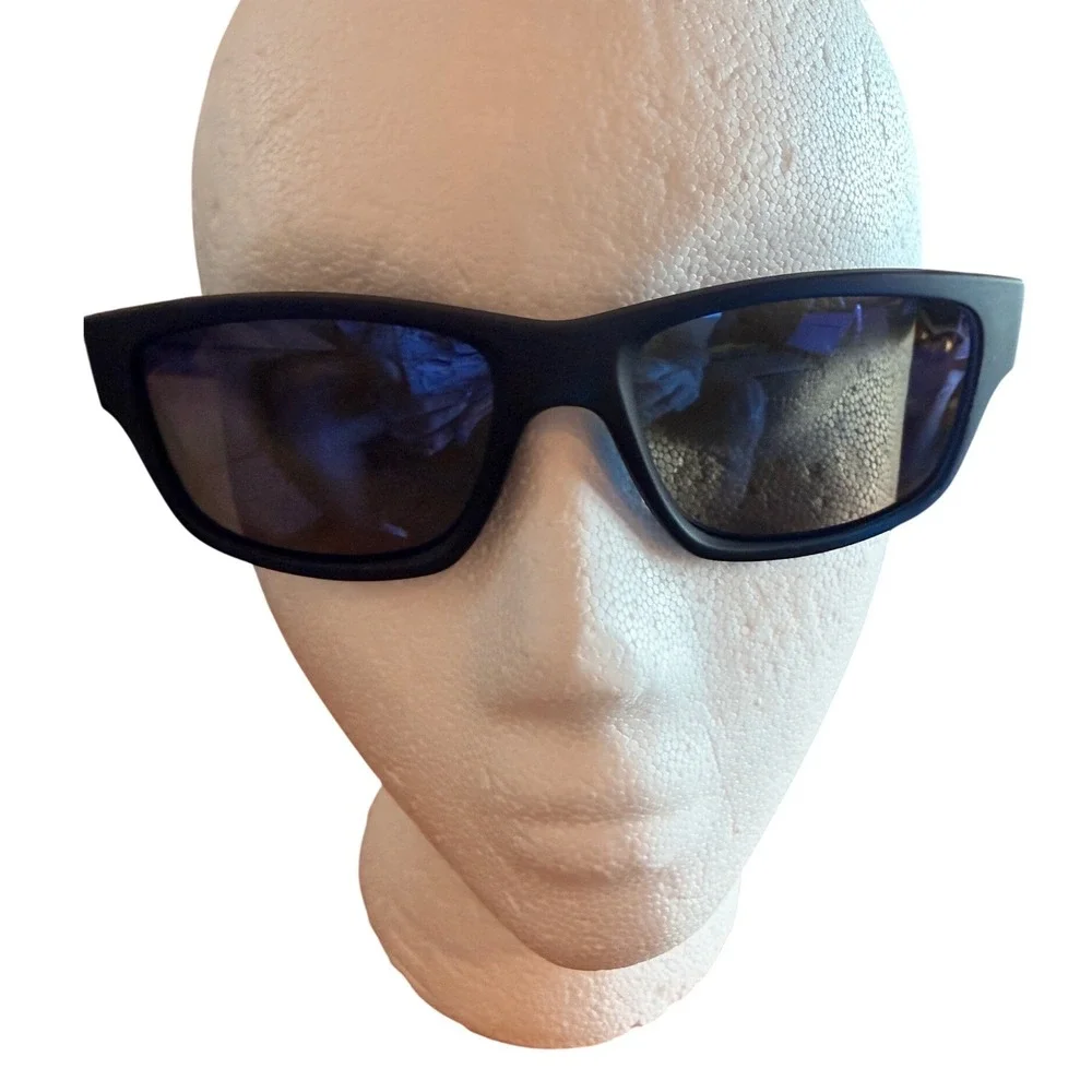m.Rapt RS24 MDBLU Polarized‎ Sunglasses Matte Black Blue Sport  57-19-140